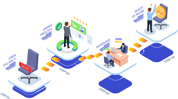 Hire Developers Illustration